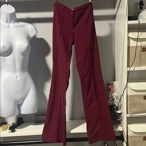 No.115 Cheroy Red Boot Cut Flare Pants
